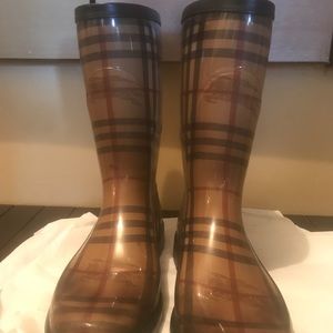 Women’s Burberry Rain Boots